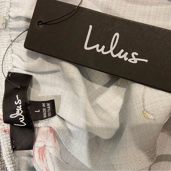 NWT Lulus Endless Vacay Surplice Maxi Dress Large - Picture 15 of 15